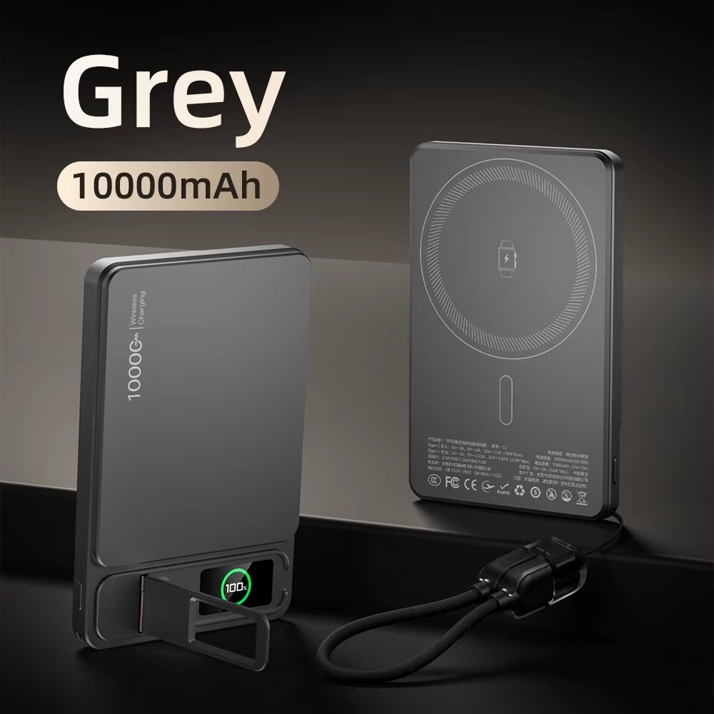 10000mAh MagSafe Power Bank with Watch Charger