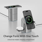Qi2 3-in-1 Magnetic Wireless Charger