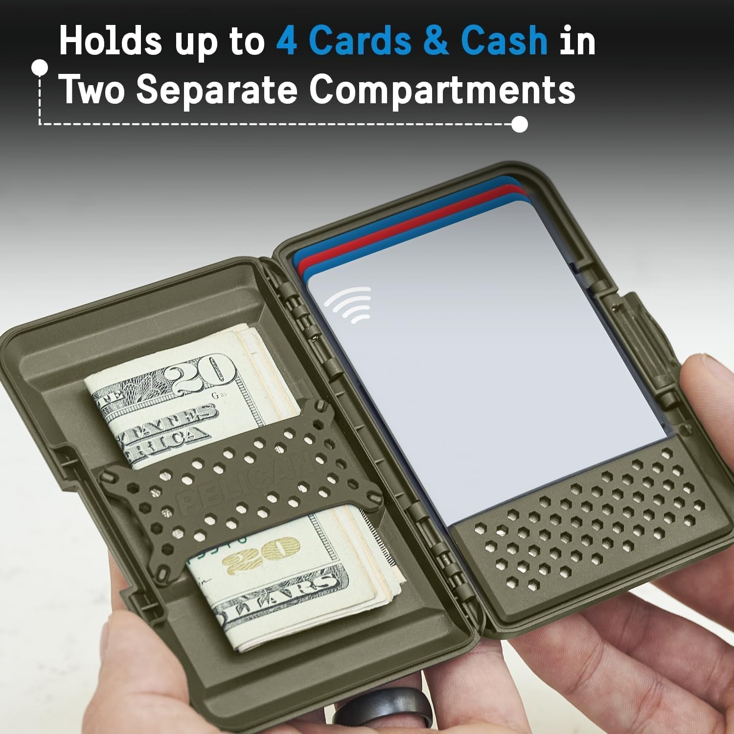 Pelican Rugged MagSafe Wallet