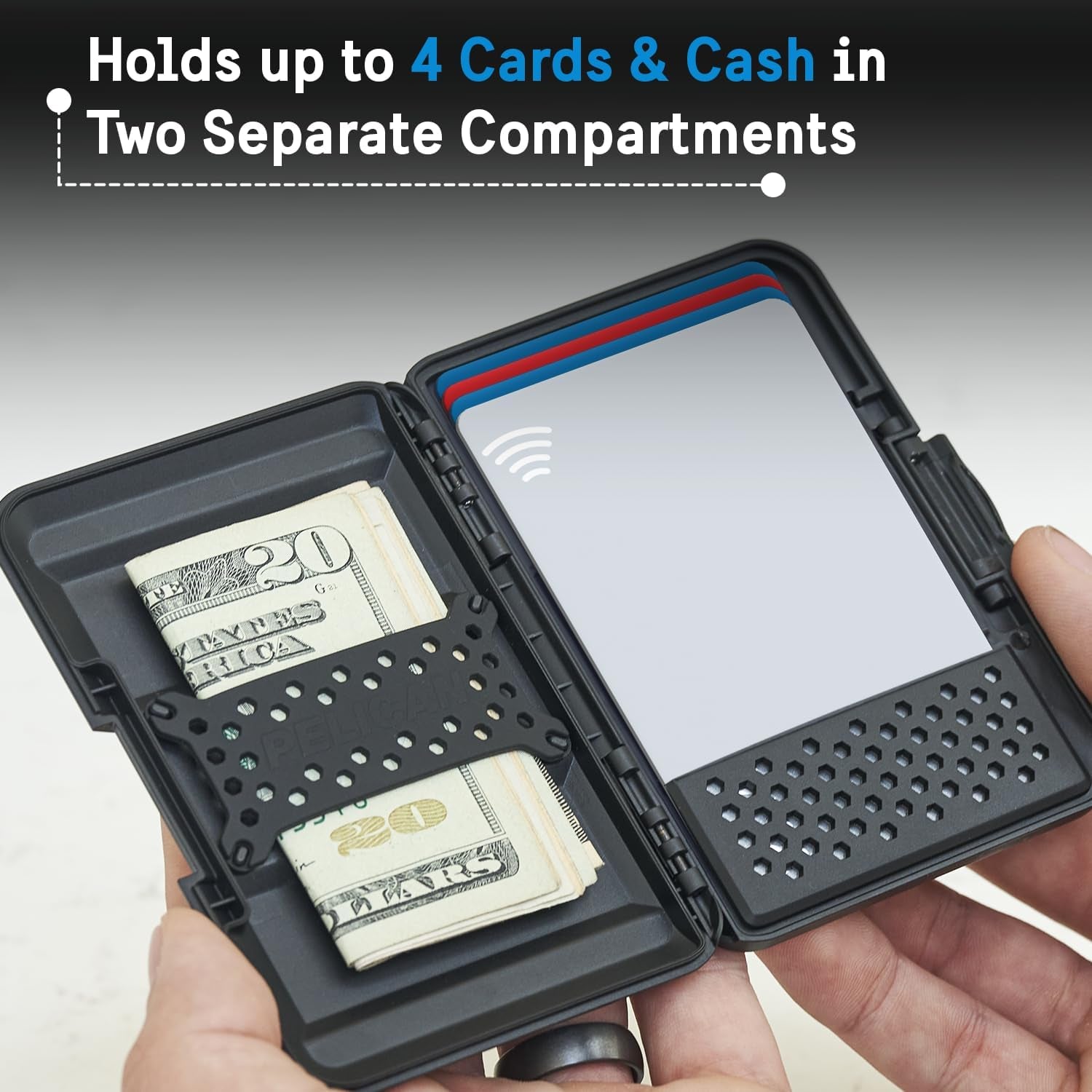 Pelican Rugged MagSafe Wallet
