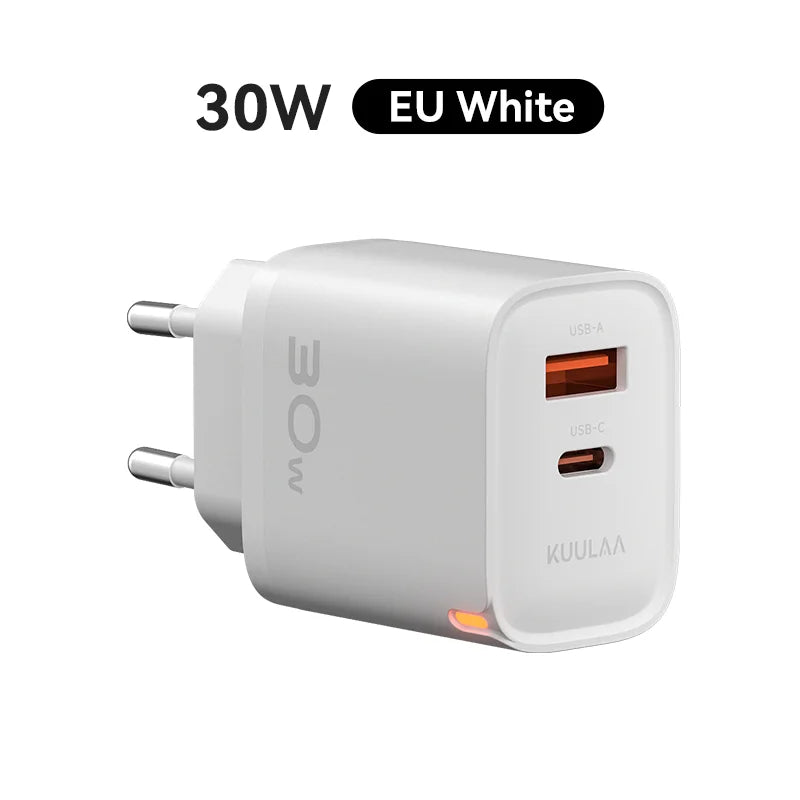 30W GaN USB-C Fast Charger
