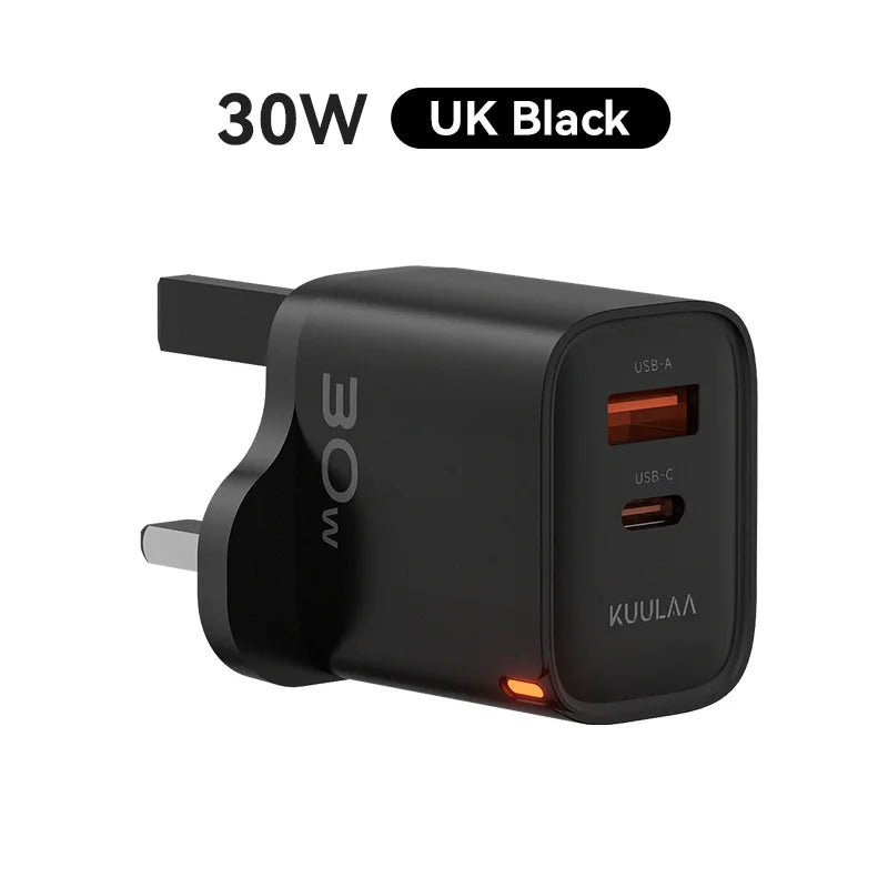 30W GaN USB-C Fast Charger