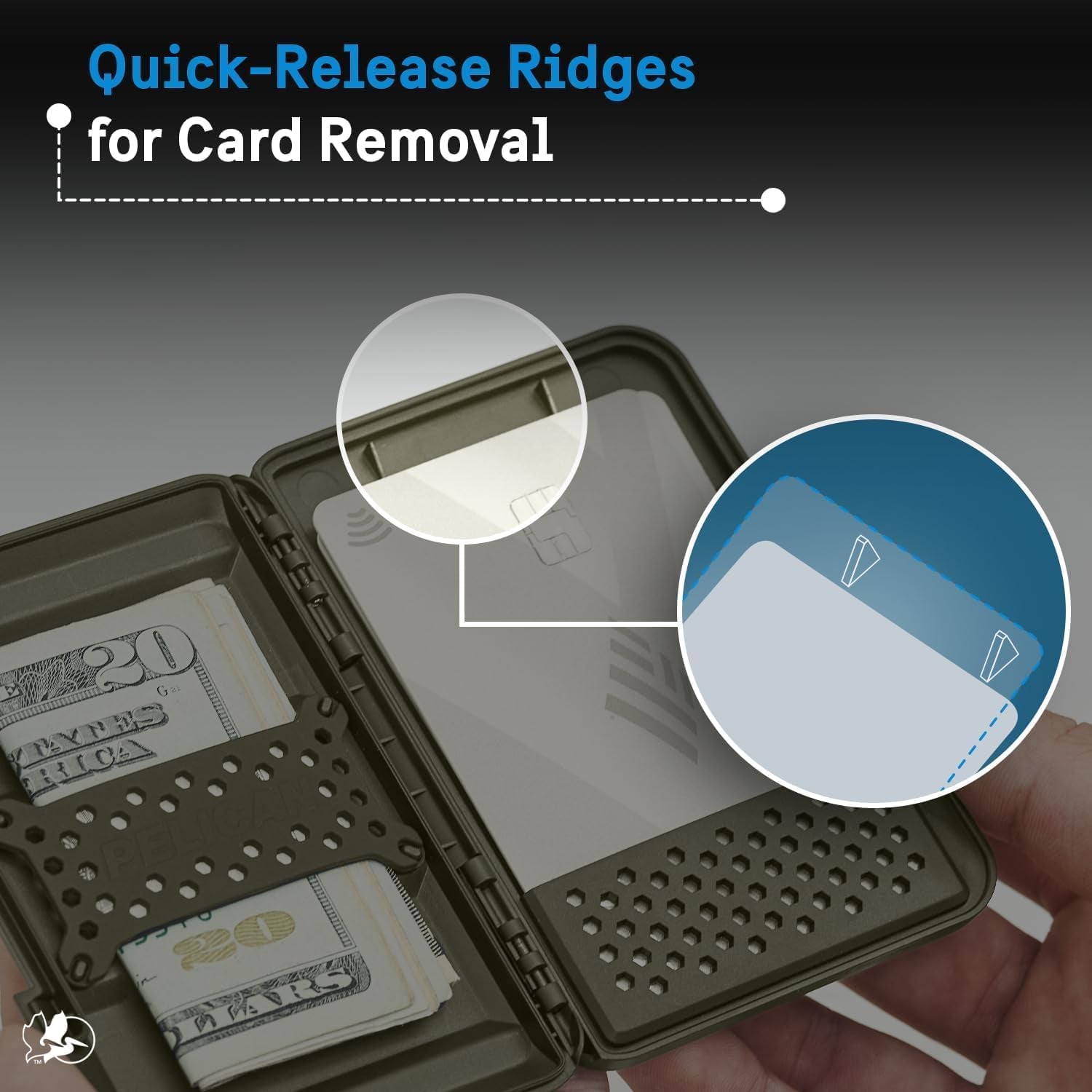 Pelican Rugged MagSafe Wallet