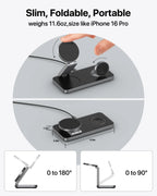 3-in-1 Foldable MagSafe Charger