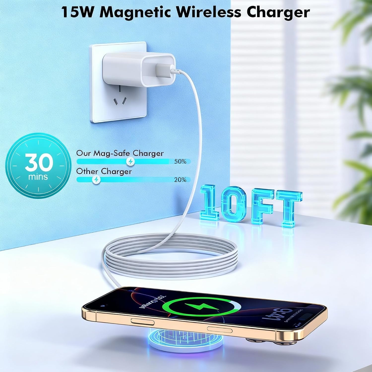 15W MagSafe Wireless Charger Kit