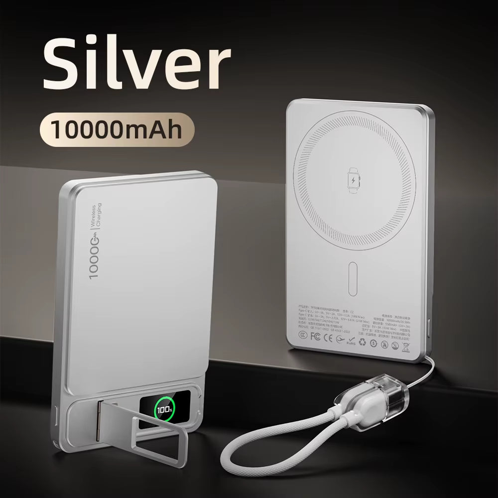 10000mAh MagSafe Power Bank with Watch Charger