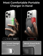 LISEN 10000mAh Slim MagSafe Power Bank