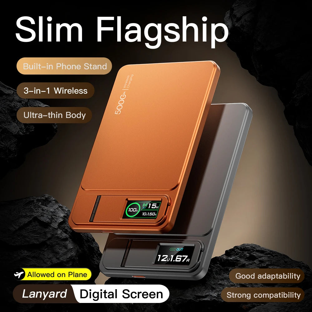10000mAh MagSafe Power Bank with Watch Charger