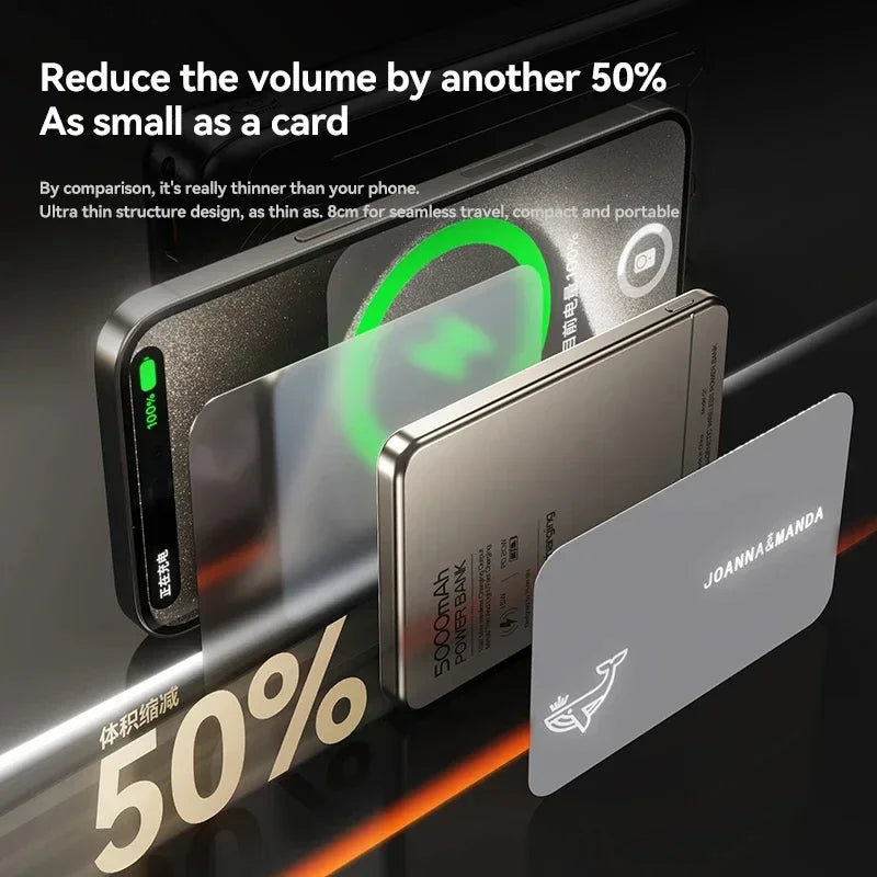 120W Magnetic LED Power Bank