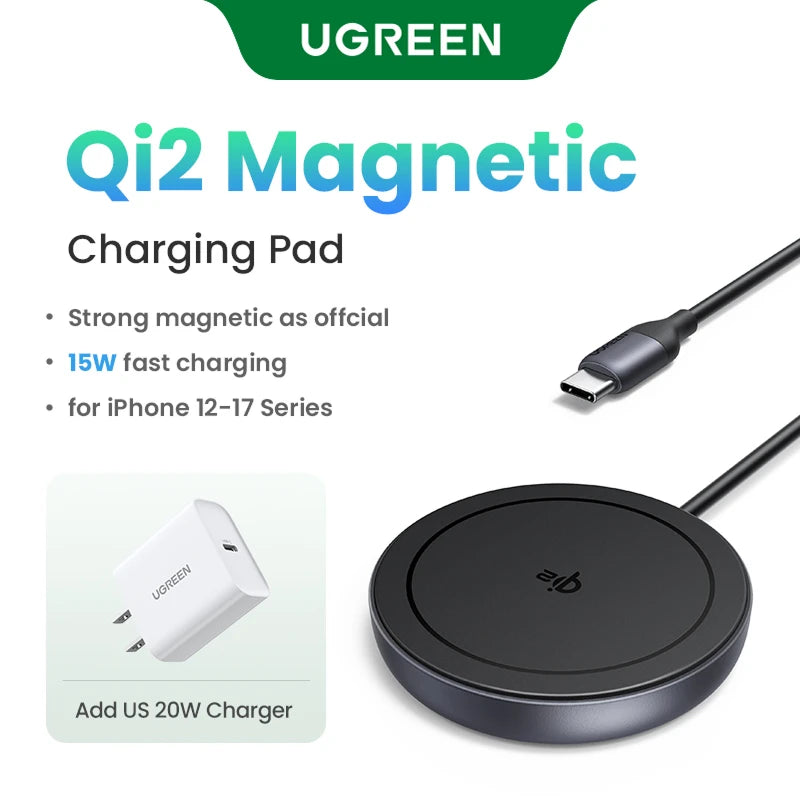 15W Qi2 Magnetic iPhone Charger