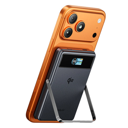 10000mAh Qi2 Power Bank With Stand