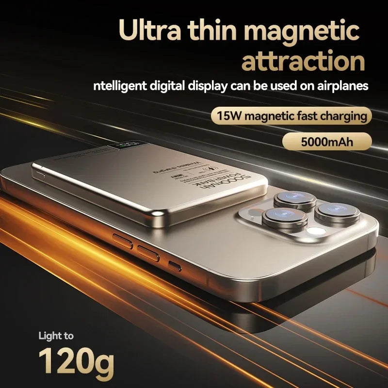 120W Magnetic LED Power Bank