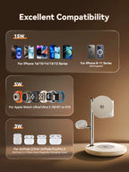 Joyroom Qi2 3-in-1 Charger Station