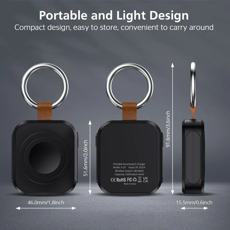1200mAh Apple Watch Power Bank