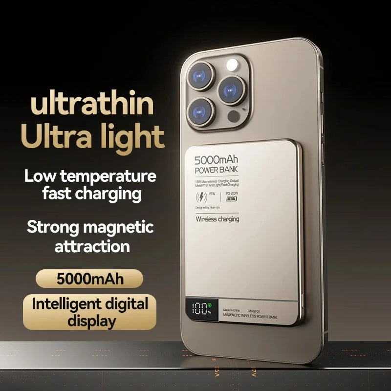 120W Magnetic LED Power Bank
