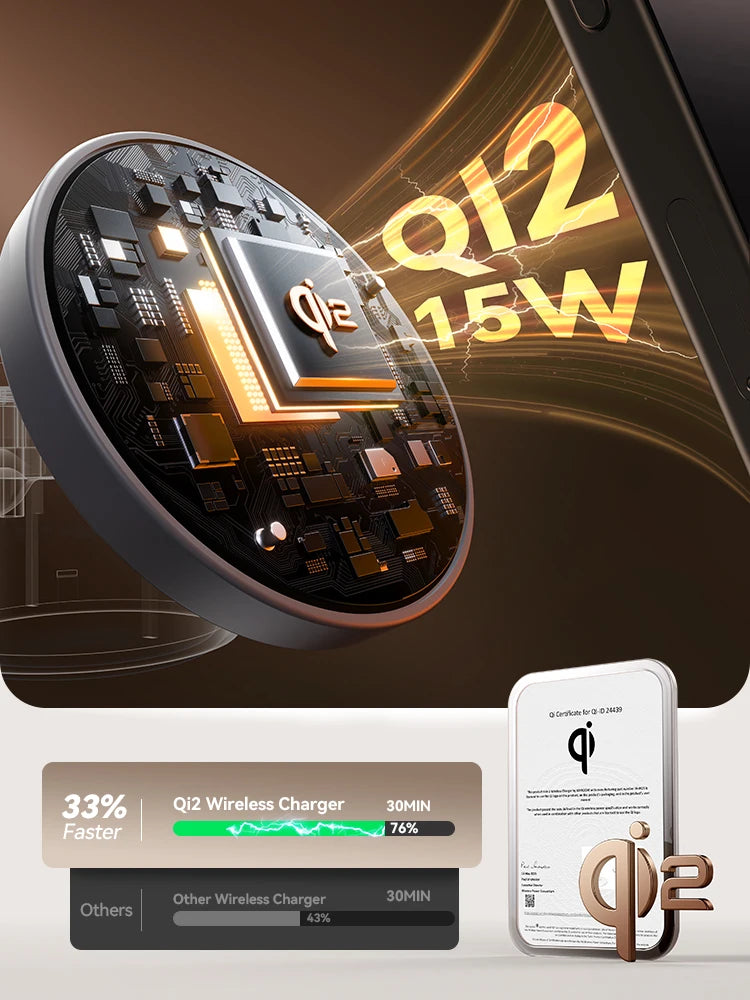 Joyroom Qi2 3-in-1 Charger Station
