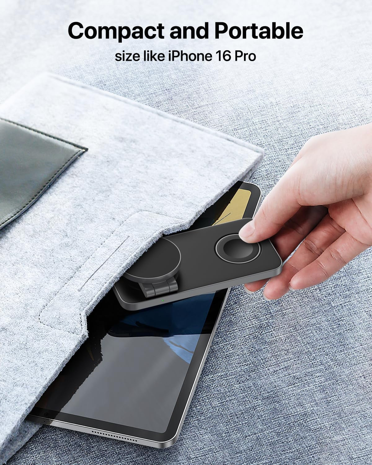 3-in-1 Foldable MagSafe Charger