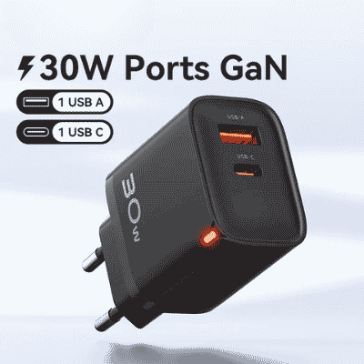 30W GaN USB-C Fast Charger