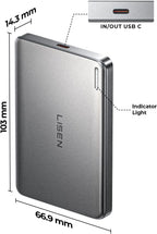 LISEN 10000mAh Slim MagSafe Power Bank
