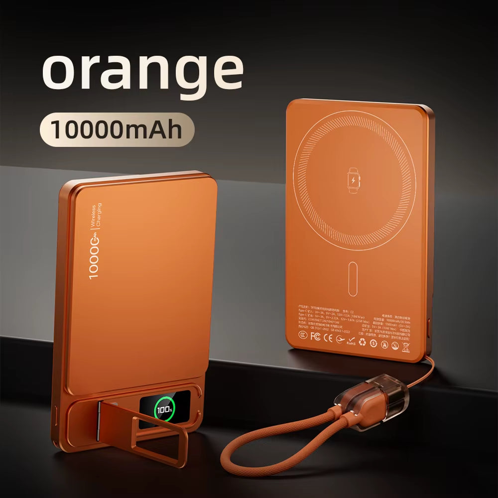 10000mAh MagSafe Power Bank with Watch Charger