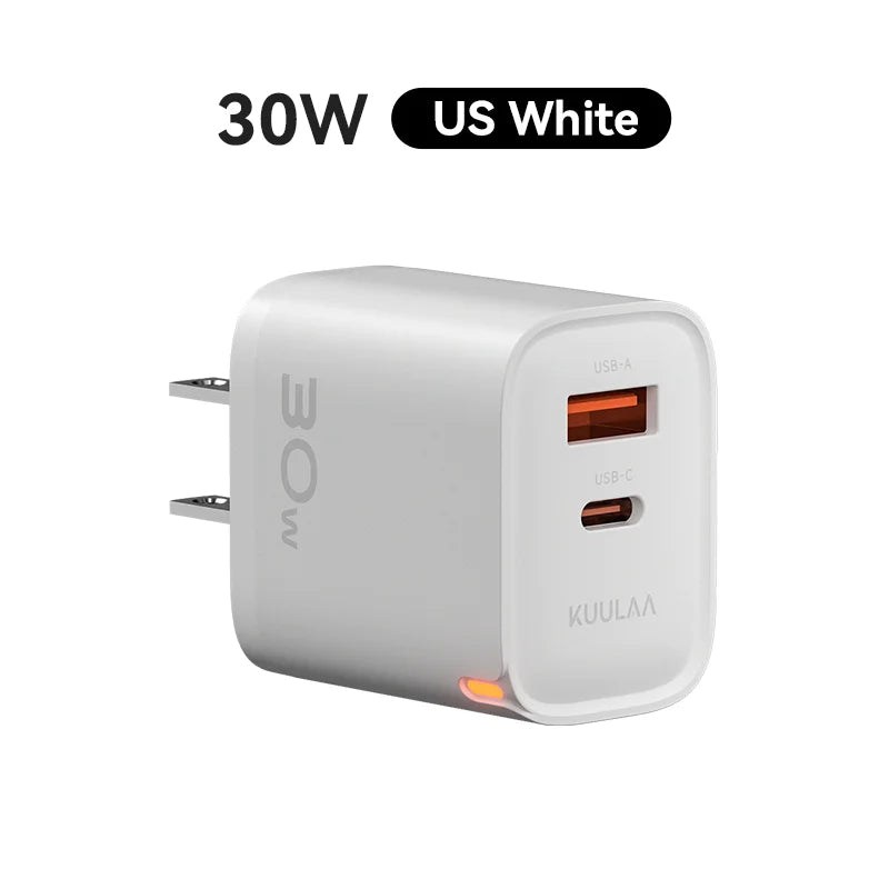 30W GaN USB-C Fast Charger